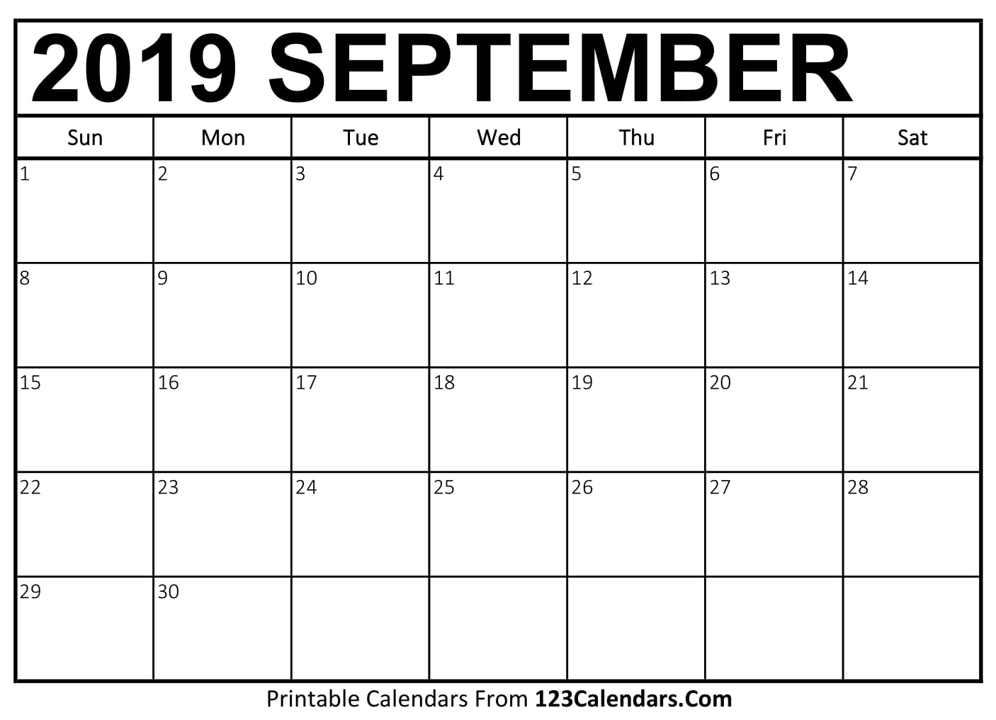 september-2019-calendar-blank-easily-printable-123calendars
