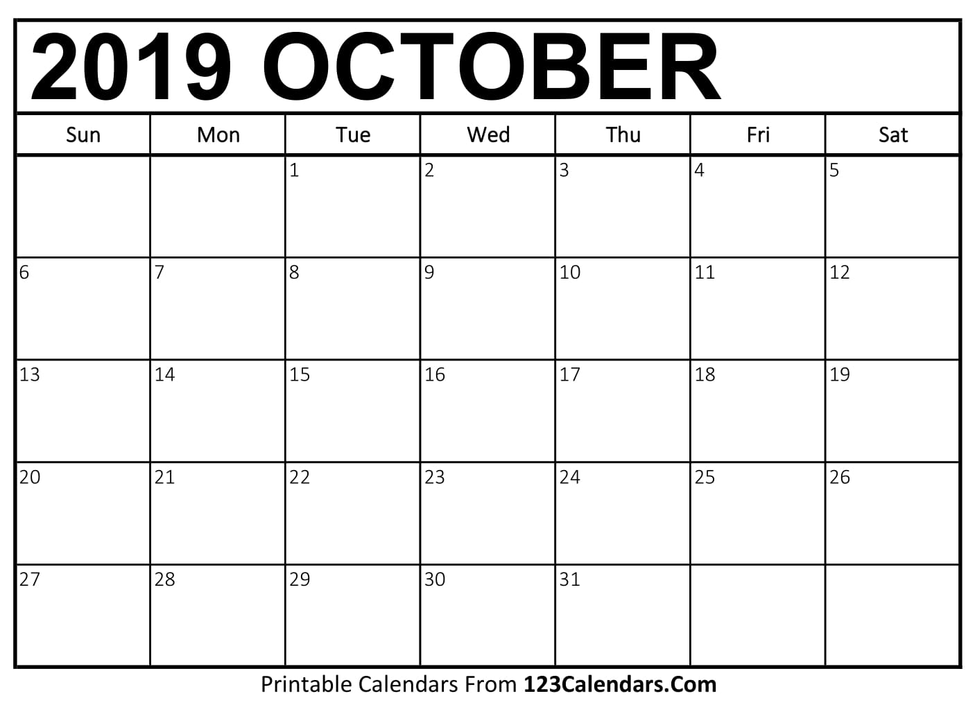 Printable Oct Calendar Printable Word Searches